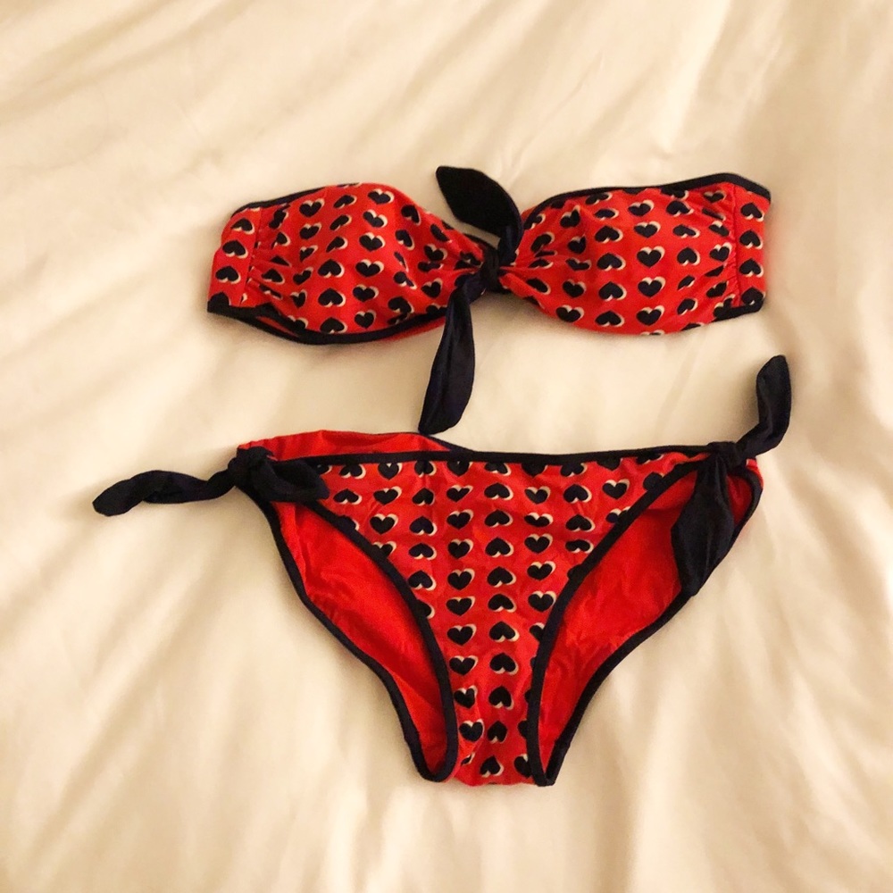 Marc by Marc Jacobs heart bikini set